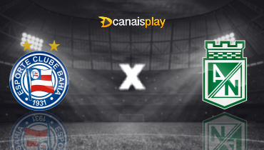 Assistir Bahia x Atlético Nacional ao vivo online 24/04/2025