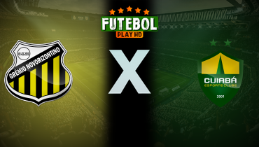 Assistir Novorizontino x Cuiabá ao vivo online 15/06/2025