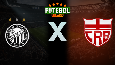 Assistir Operário x CRB ao vivo online 17/07/2025