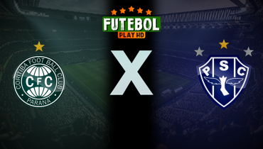 Assistir Coritiba x Paysandu ao vivo online 19/07/2025