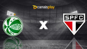 Assistir Juventude x São Paulo ao vivo online 24/07/2025
