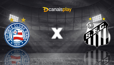 Assistir Bahia x Santos ao vivo online 24/08/2025