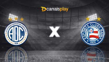 Assistir Confiança x Bahia ao vivo online 03/09/2025