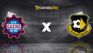Assistir Caxias x São Bernardo ao vivo online 13/09/2025