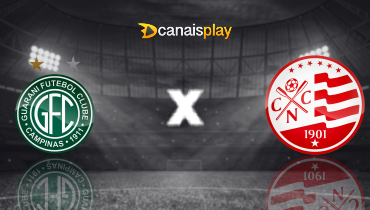 Assistir Guarani x Náutico ao vivo online 04/10/2025