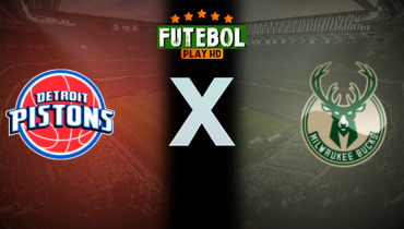 Assistir NBA: Detroit Pistons x Milwaukee Bucks ao vivo online 22/11/2025