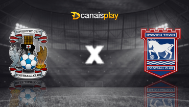 Assistir Coventry City x Ipswich Town ao vivo online 29/12/2025