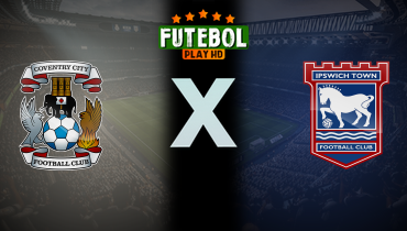 Assistir Coventry City x Ipswich Town ao vivo online 29/12/2025