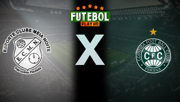 Assistir Meia Noite x Coritiba ao vivo online 08/01/2026