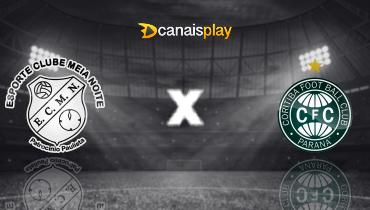 Assistir Meia Noite x Coritiba ao vivo online 08/01/2026