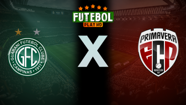Assistir Guarani x Primavera ao vivo online 10/01/2026