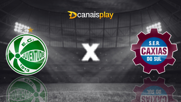 Assistir Juventude x Caxias ao vivo online 22/01/2026