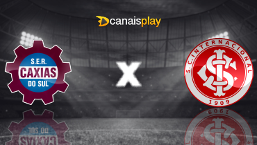 Assistir Caxias x Internacional ao vivo online 31/01/2026