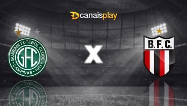 Assistir Guarani x Botafogo-SP ao vivo online 07/02/2026