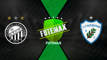 Assistir Operário-PR x Londrina ao vivo online 07/03/2026