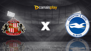 Assistir Sunderland x Brighton ao vivo online 14/03/2026