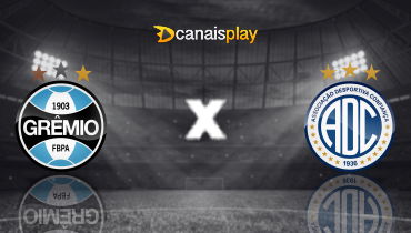 Assistir Grêmio x Confiança ao vivo online 21/04/2026