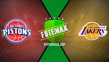 Assistir NBA: Detroit Pistons x Los Angeles Lakers ao vivo online 13/02/2024